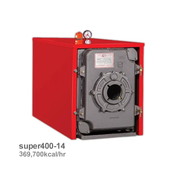 دیگ چدنی شوفاژکار مدل سوپر 400/ 14 پره