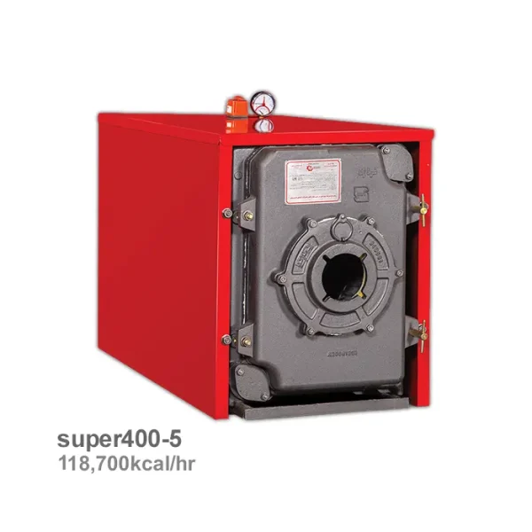 دیگ چدنی شوفاژکار مدل سوپر 400/ 5 پره