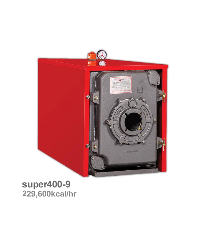 دیگ چدنی شوفاژکار مدل سوپر 400/ 9 پره دیگ چدنی شوفاژکار مدل سوپر 400/ 9 پره