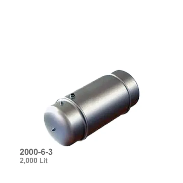 منبع دوجداره 2000 لیتری ورق 3-6 تجهیز دما